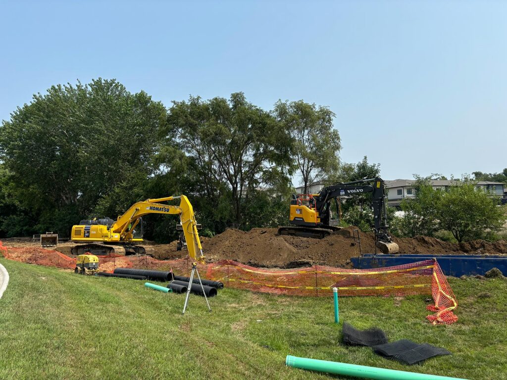 Exposed Sanitary Sewer Repairs