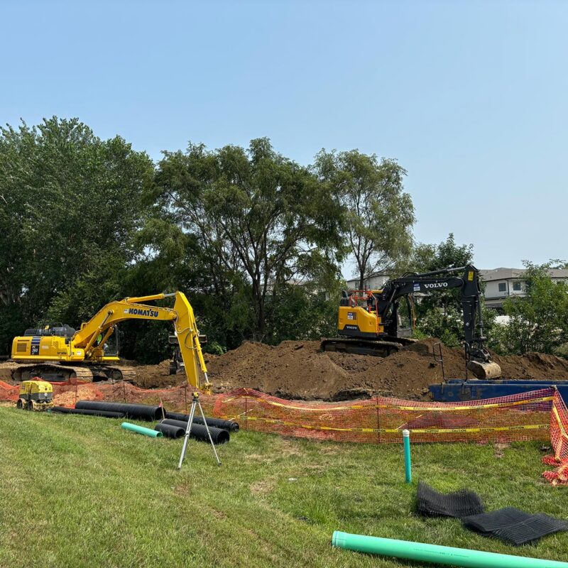Exposed Sanitary Sewer Repairs