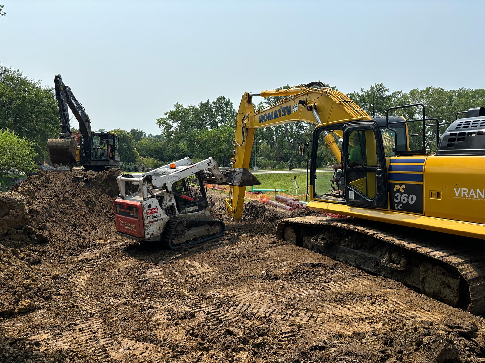 Exposed Sanitary Sewer Repairs