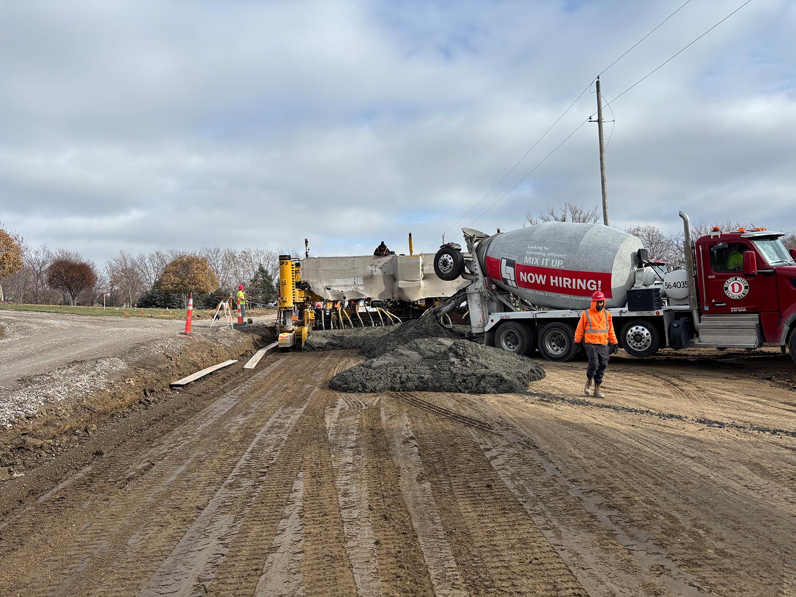 Giles Road, Road Improvements