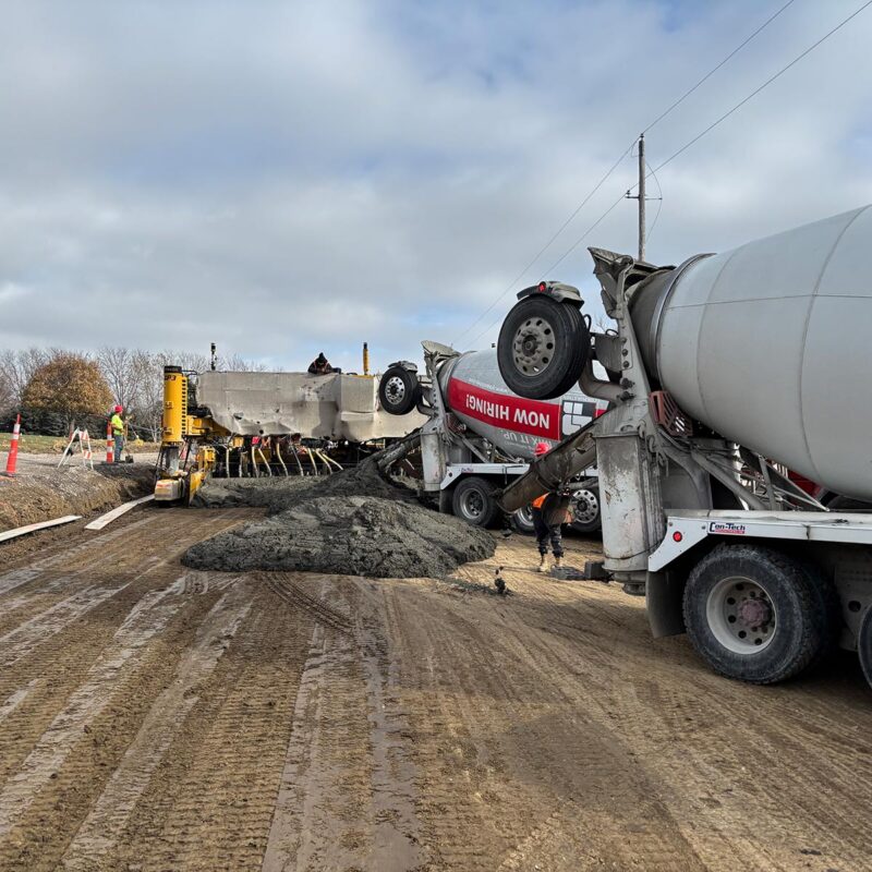 Giles Road, Road Improvements