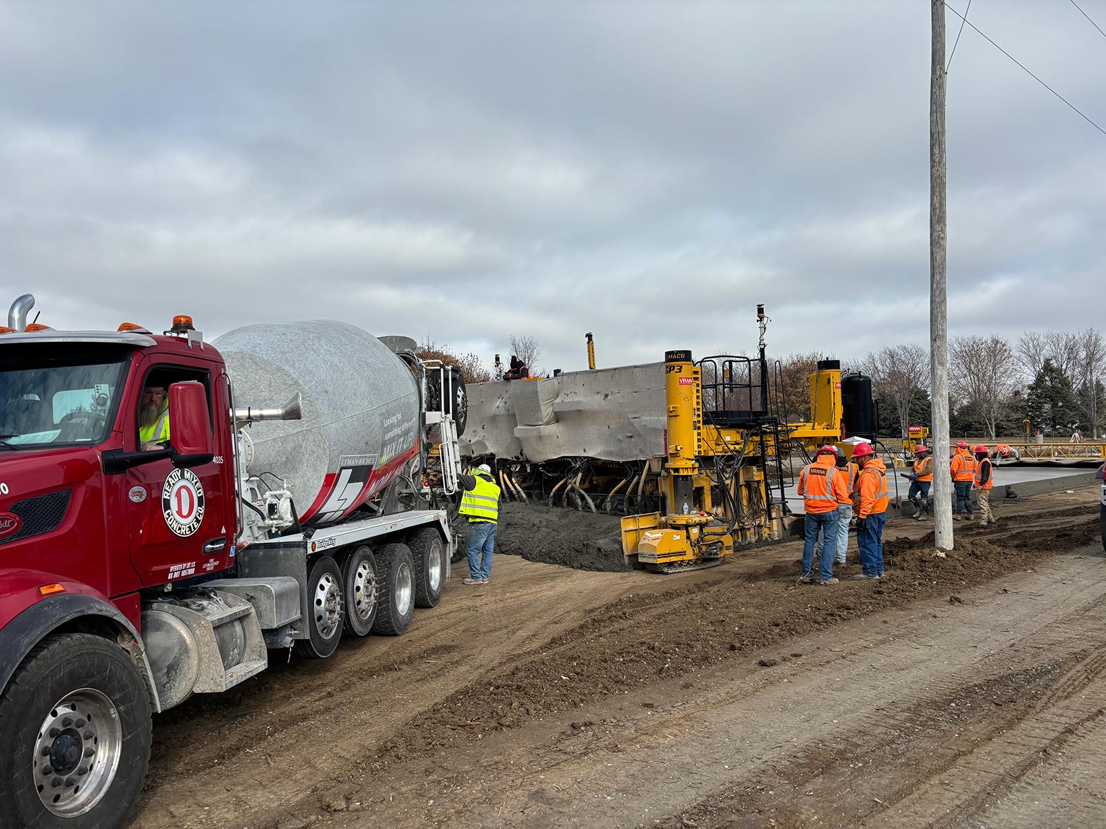 Giles Road, Road Improvements