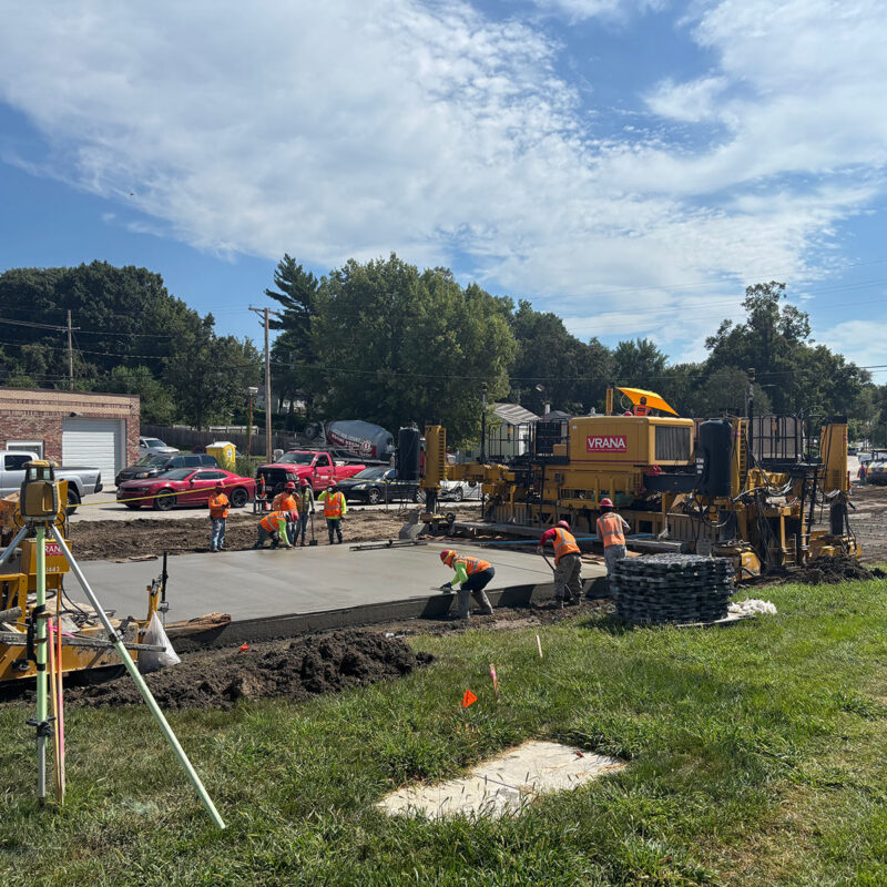 Saddle Creek paving